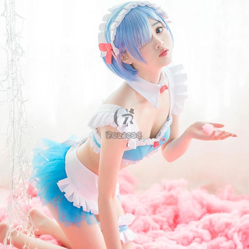 Re  Zero-Starting life in another World Rem Swimsuit Cosplay Costume