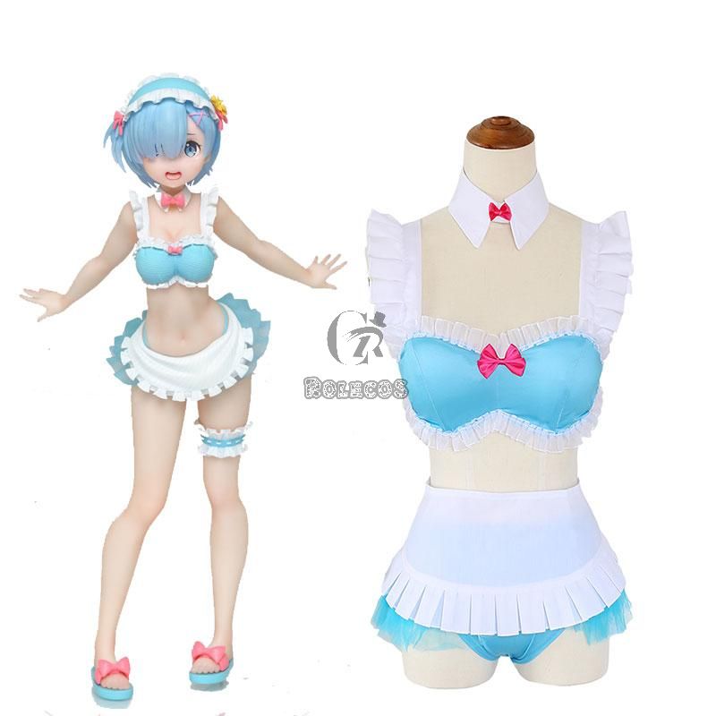 Re  Zero-Starting life in another World Rem Swimsuit Cosplay Costume