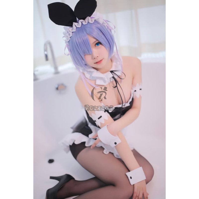 ReZERO -Starting Life in Another World Rem Ram Anime Bunny Girl Cosplay Costumes