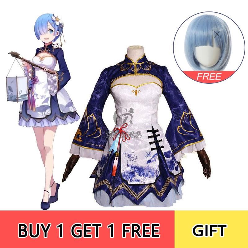 ReZERO -Starting Life in Another World Rem Ram Anime Lolita 