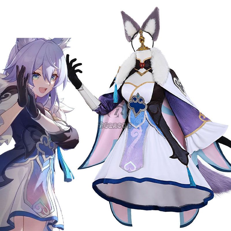 Honkai Star Rail Baiheng Cosplay Costume