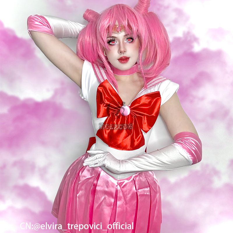 Sailor Moon Sailor Chibimoon Chibi Usa Small Lady·Serenity Fighting Uniform Cosplay Costume