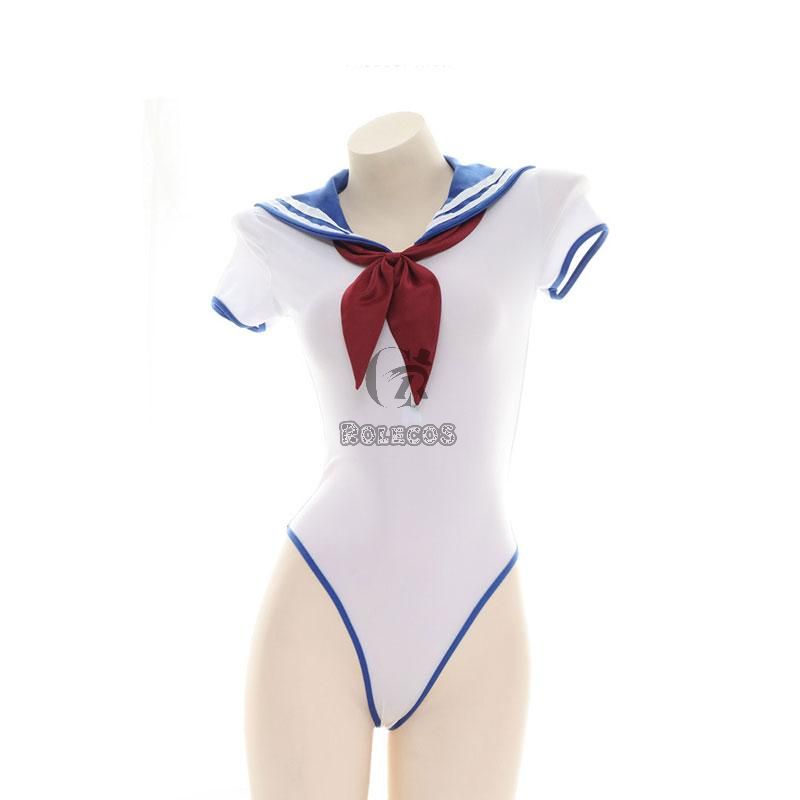 Sailor Style Jumpsuit Girls Underwear Cosplay Costume