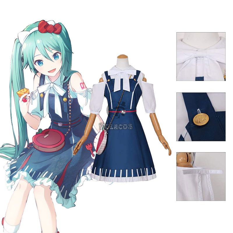 Sanrio-Hello-Kitty-Miku-Cosplay-Costume-Sekai-Colourful-Stage-Cosplay