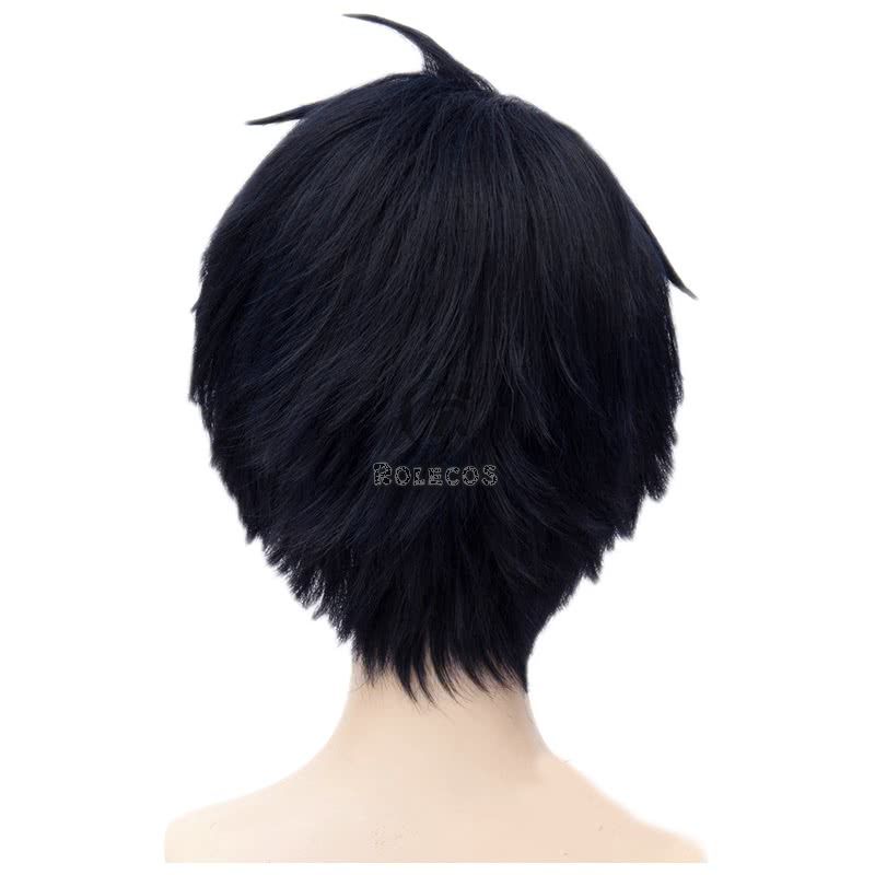 Seraph Of The End Yuichiro Hyakuya Black Short Cosplay Wig