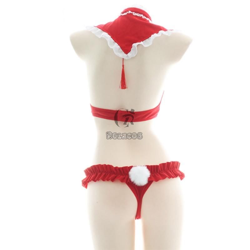 Sexy Loving Bikini Suit Rabbit Tail Christmas Cosplay Costume
