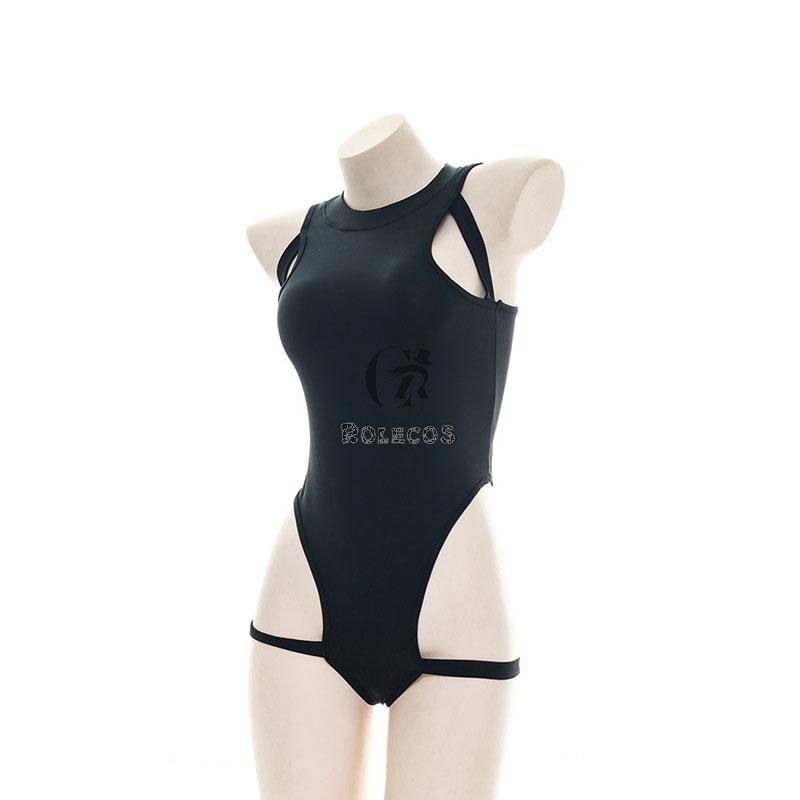 Sexy Student Uniform Bodysuit Cosplay Costume 