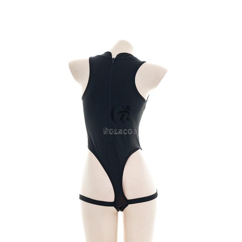 Sexy Student Uniform Bodysuit Cosplay Costume 