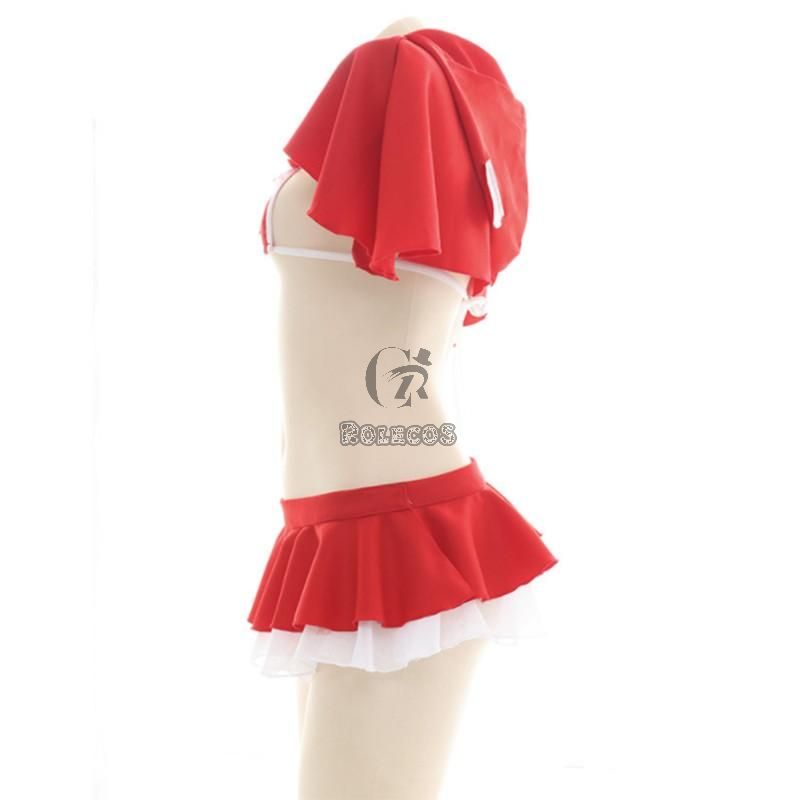 Sexy Suit Hoodie Cloak Christmas Cosplay Costume