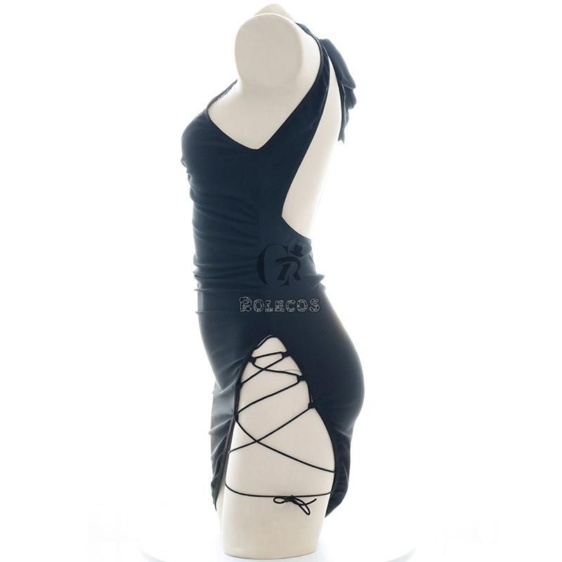 Sexy Translucent High Cut Dress Cosplay Costume