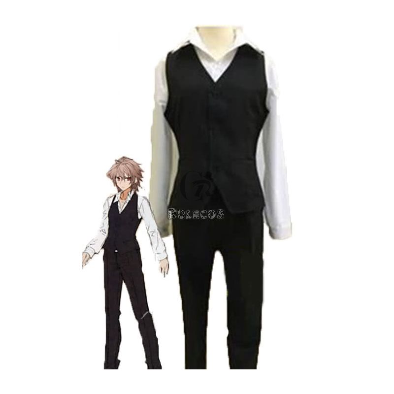 Fate/Apocrypha Sieg Black and White Uniform Cloth Anime Cosplay Costumes