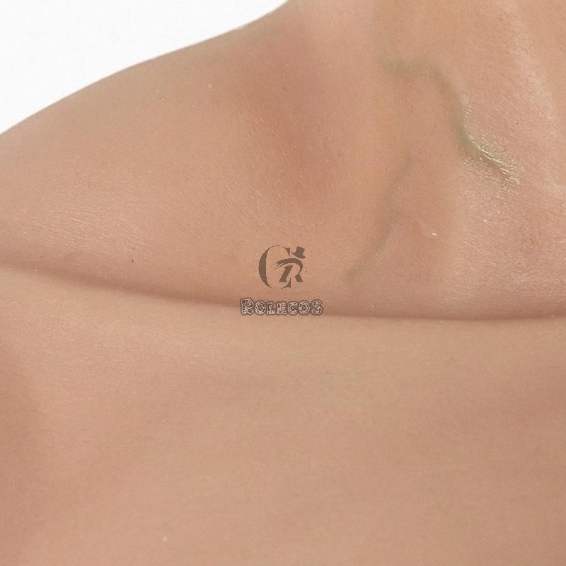 Silicone False Fake Muscle Elasticity Chest Man 4 Color Cosplay Prop 