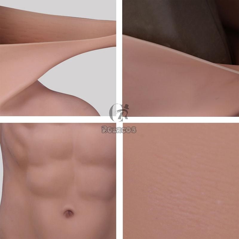 Silicone False Fake Muscle Muscle Chest Man Cosplay Prop