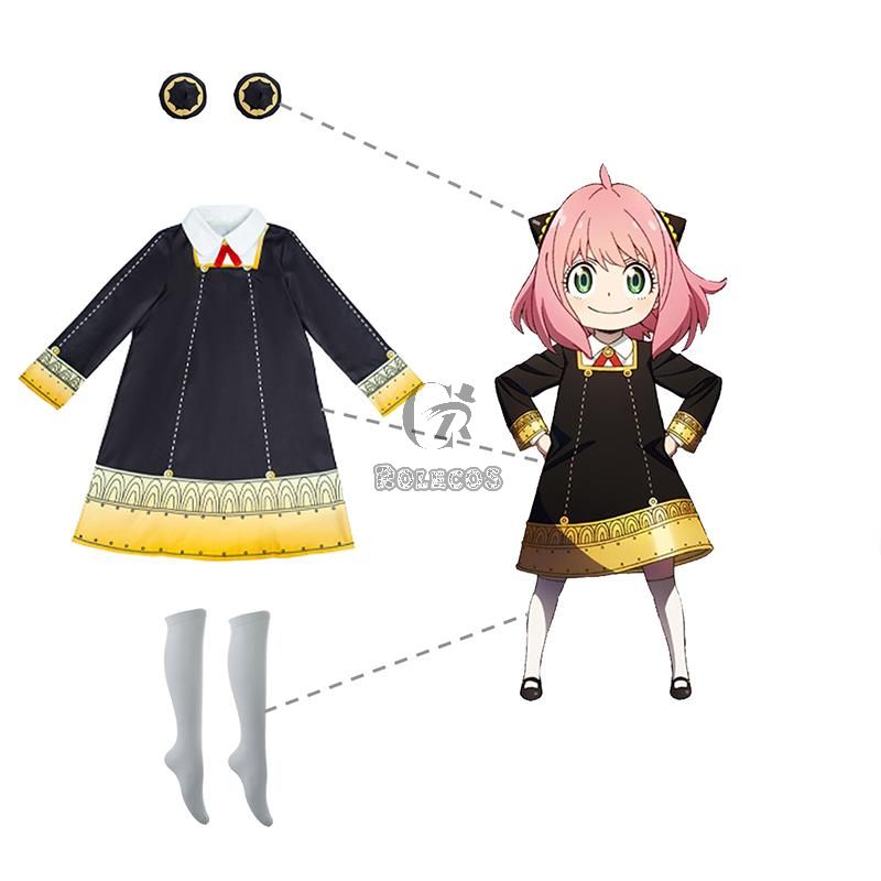 SPY×FAMILY Forger Anya Cosplay Costume