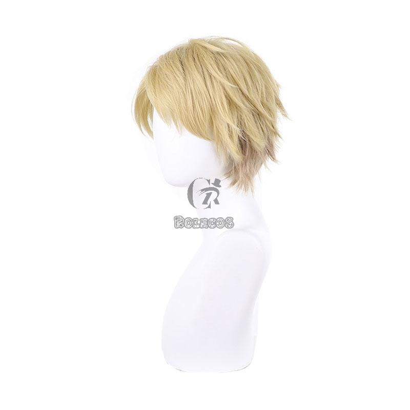 SPY×FAMILY Twilight Loid Forger Short Brown Yellow Cosplay Wigs