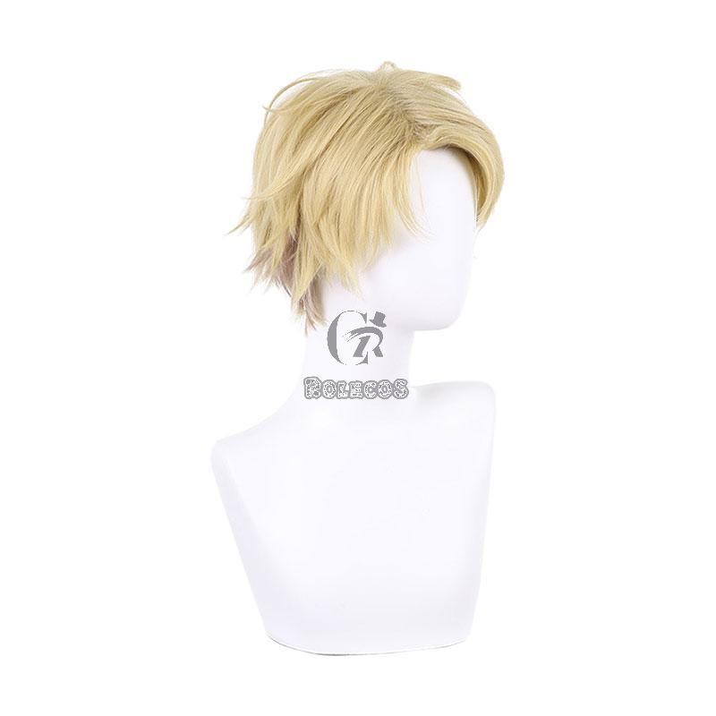 SPY×FAMILY Twilight Loid Forger Short Brown Yellow Cosplay Wigs