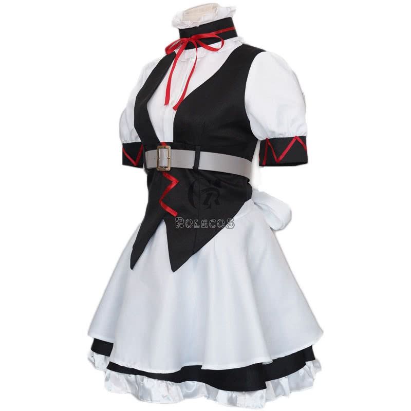 Steins;Gate 0 Akiha Rumiho Maid Cosplay Costume Full Sets