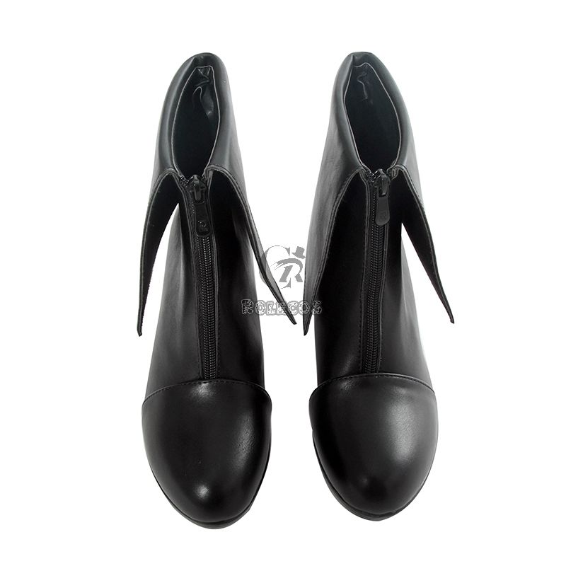 Steins;Gate 0 Kurisu Makise Black Cosplay Shoes