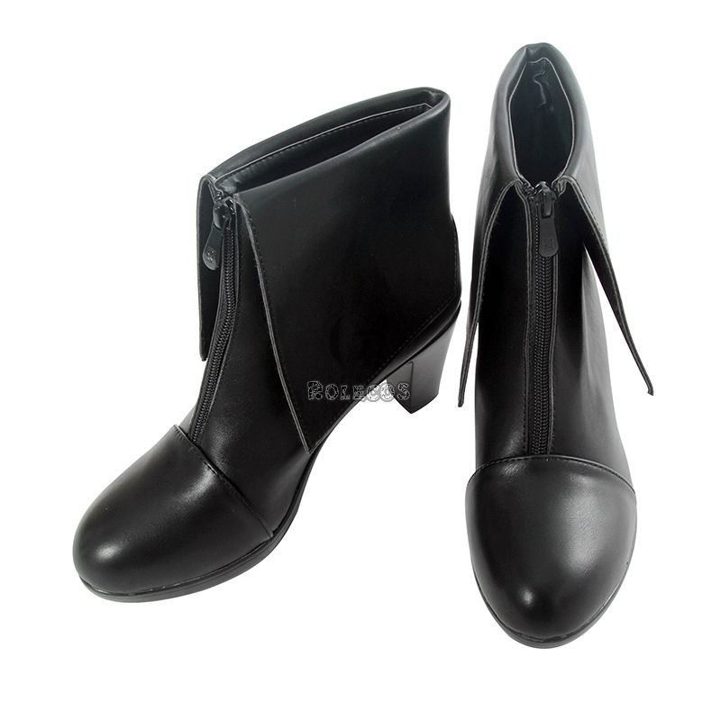 Steins;Gate 0 Kurisu Makise Black Cosplay Shoes