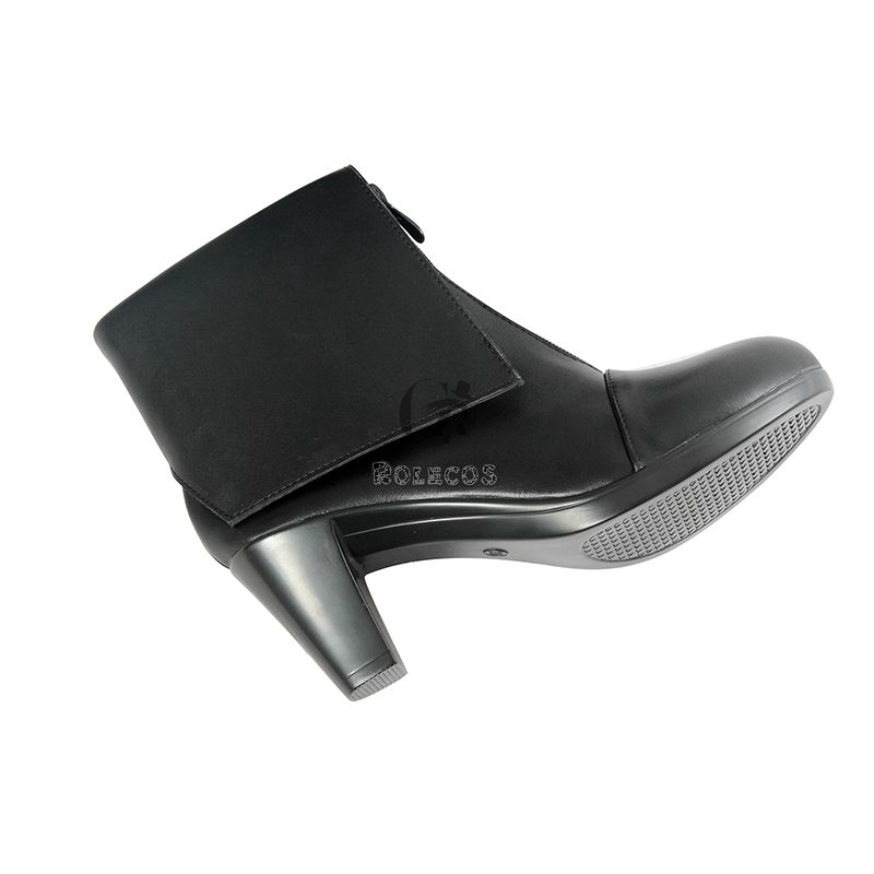 Steins;Gate 0 Kurisu Makise Black Cosplay Shoes