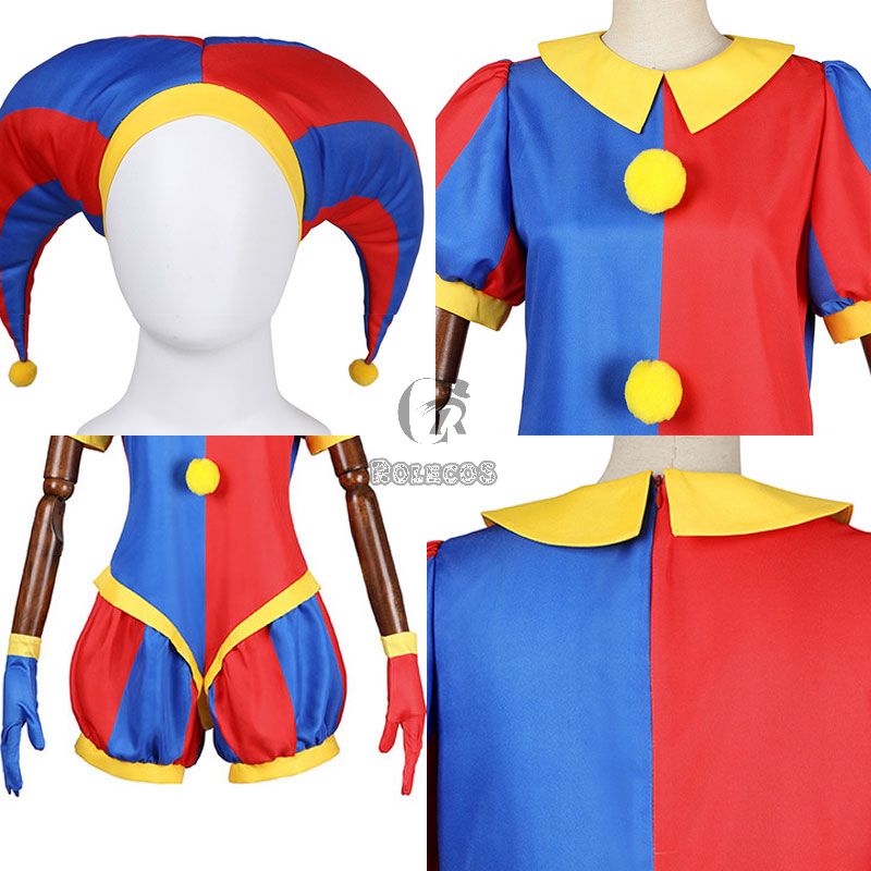 The Amazing Digital Circus Fanart Cosplay Group Halloween Costume