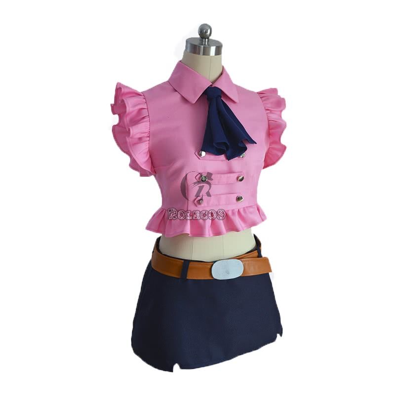 The Seven Deadly Sins no Taizai Elizabeth Liones Cosplay Costume Women Full Sets
