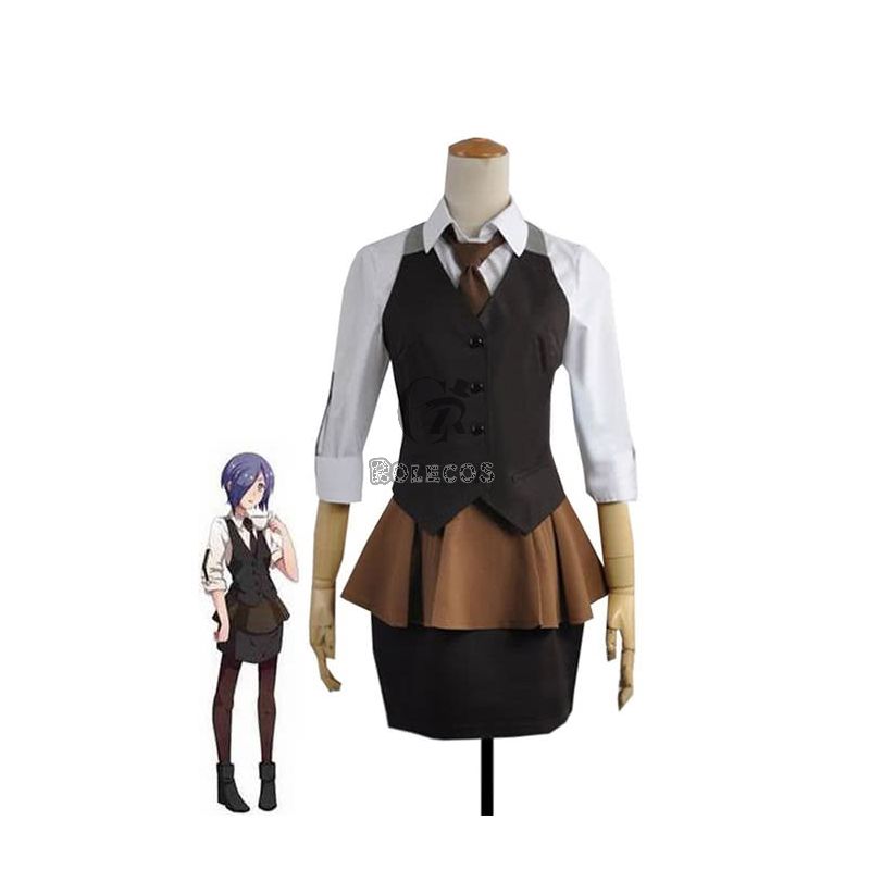 Tokyo Ghoul Touka Kirishima Work Uniform Cosplay Dress Cosplay For Female