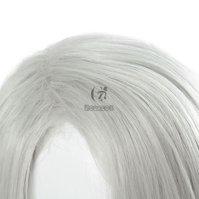 Tokyo Ghoul Juzo Suzuya Curly White Cosplay Wig