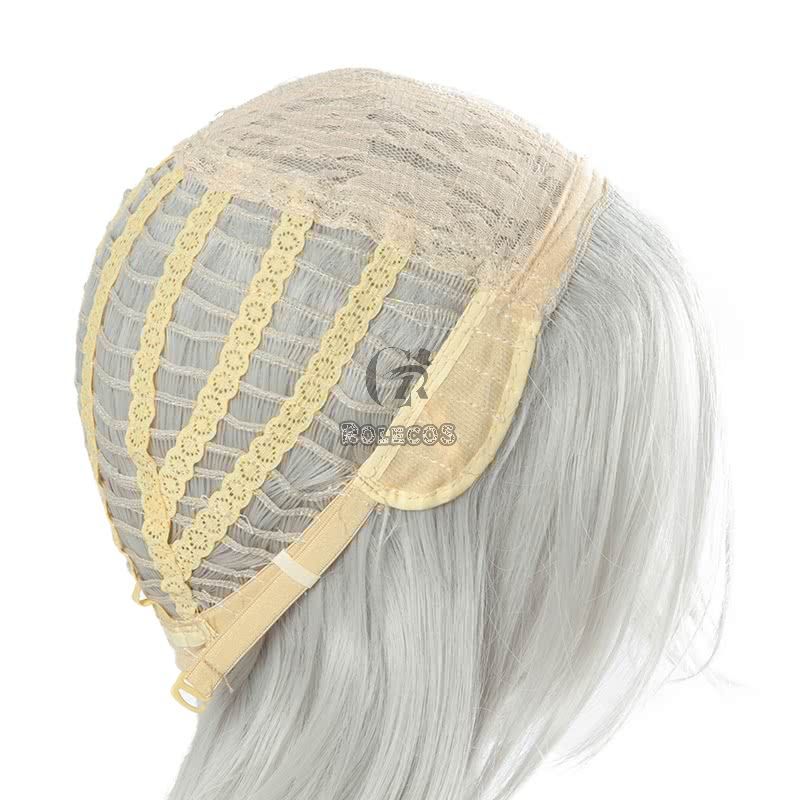Tokyo Ghoul Juzo Suzuya Curly White Cosplay Wig