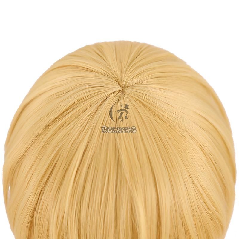 Tokyo Revengers Chifuyu Matsuno Blond Mixed Black Short Cosplay Wigs