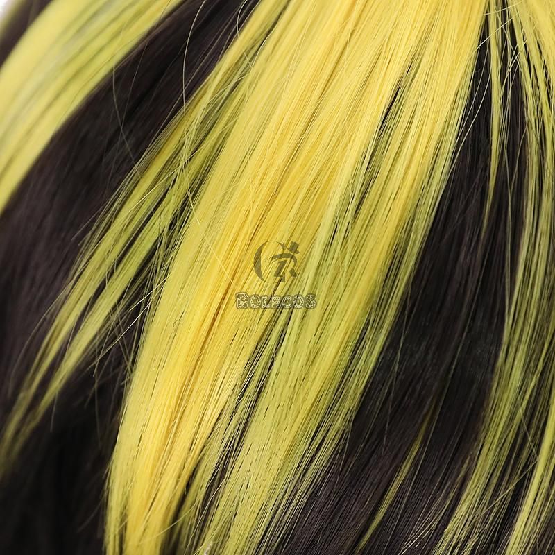 Tokyo Revengers Hanemiya Kazutora Blond Mixed Black Cosplay Wigs
