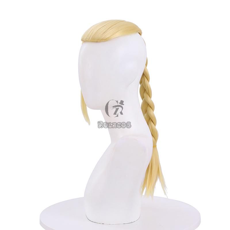Tokyo Revengers Ryuuguuji  Ken Blond Long Braid Cosplay Wigs
