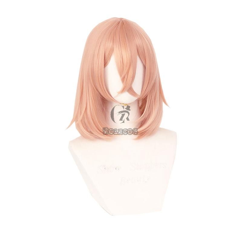 Tokyo Revengers Tachibana  Hinata Long Orange Pink Cosplay Wigs
