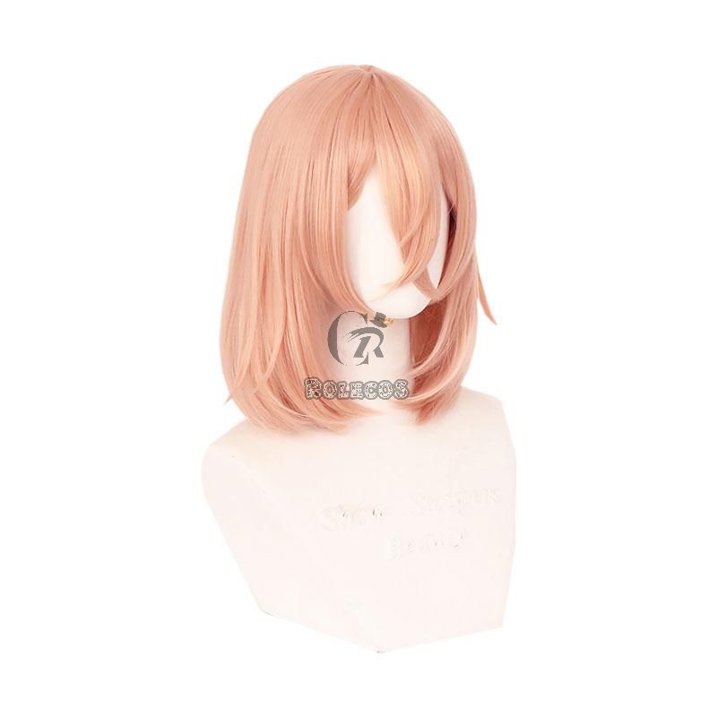 Tokyo Revengers Tachibana  Hinata Long Orange Pink Cosplay Wigs