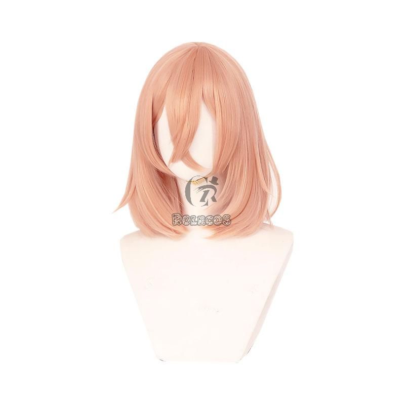 Tokyo Revengers Tachibana  Hinata Long Orange Pink Cosplay Wigs