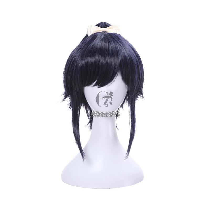 Touken Ranbu Yamatonokami Yasusada Cosplay Wigs Dark Blue Man Wigs