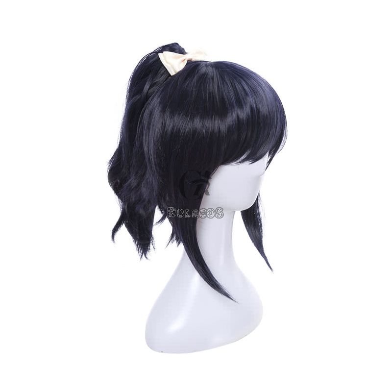 Touken Ranbu Yamatonokami Yasusada Cosplay Wigs Dark Blue Man Wigs