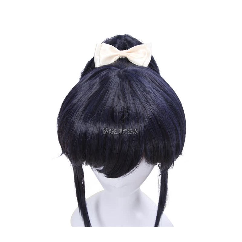 Touken Ranbu Yamatonokami Yasusada Cosplay Wigs Dark Blue Man Wigs
