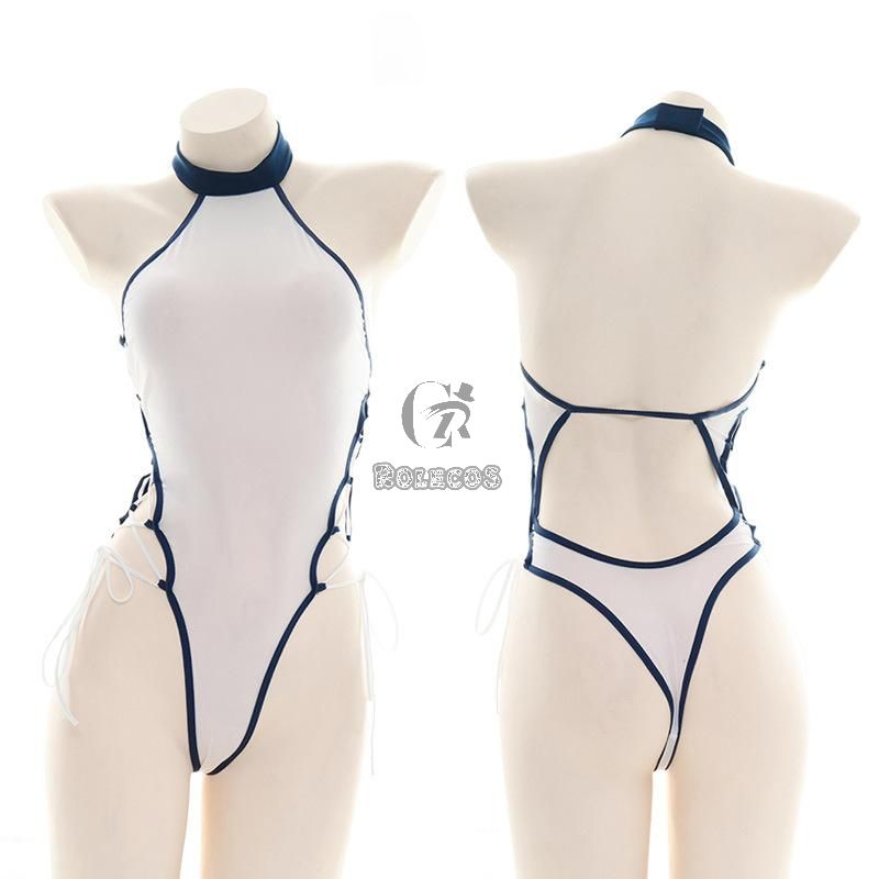 Translucent Sexy Japanese Bodysuit Cosplay Costume