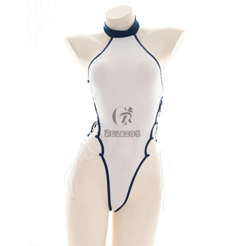 Translucent Sexy Japanese Bodysuit Cosplay Costume