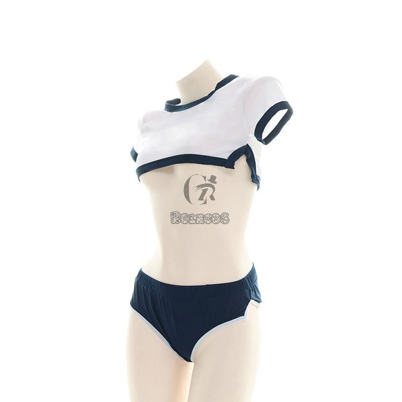 Translucent Sexy Student Uniform Cosplay Costume