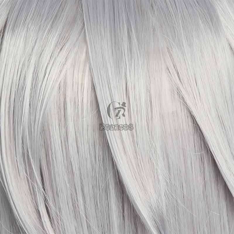 Uma Musume Pretty Derby Oguri Cap Silver Gray Long Cosplay Wigs