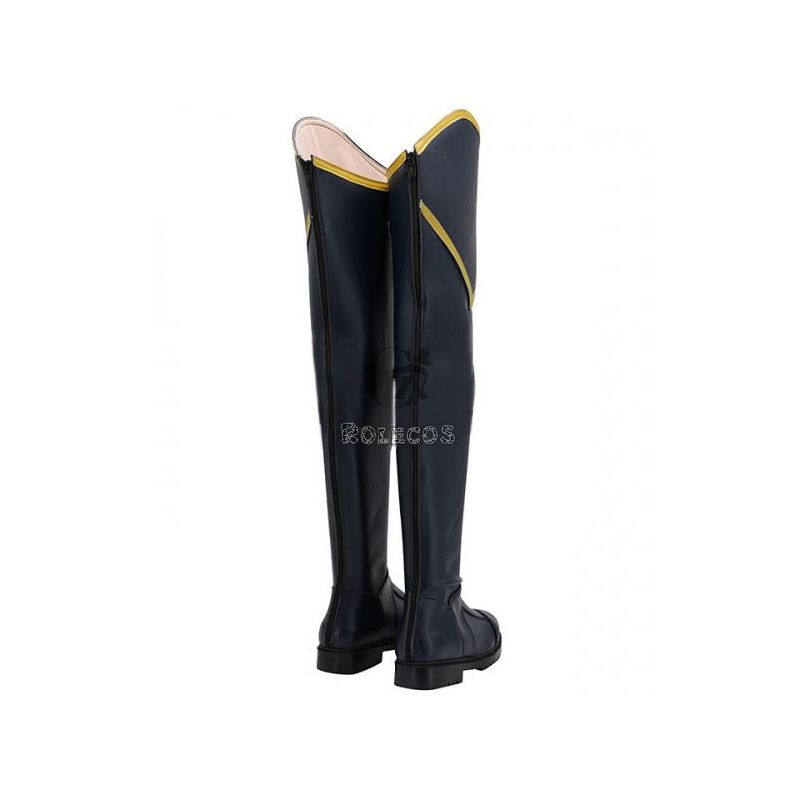 Valorant Viper Deep Blue Shoes Cosplay Boots