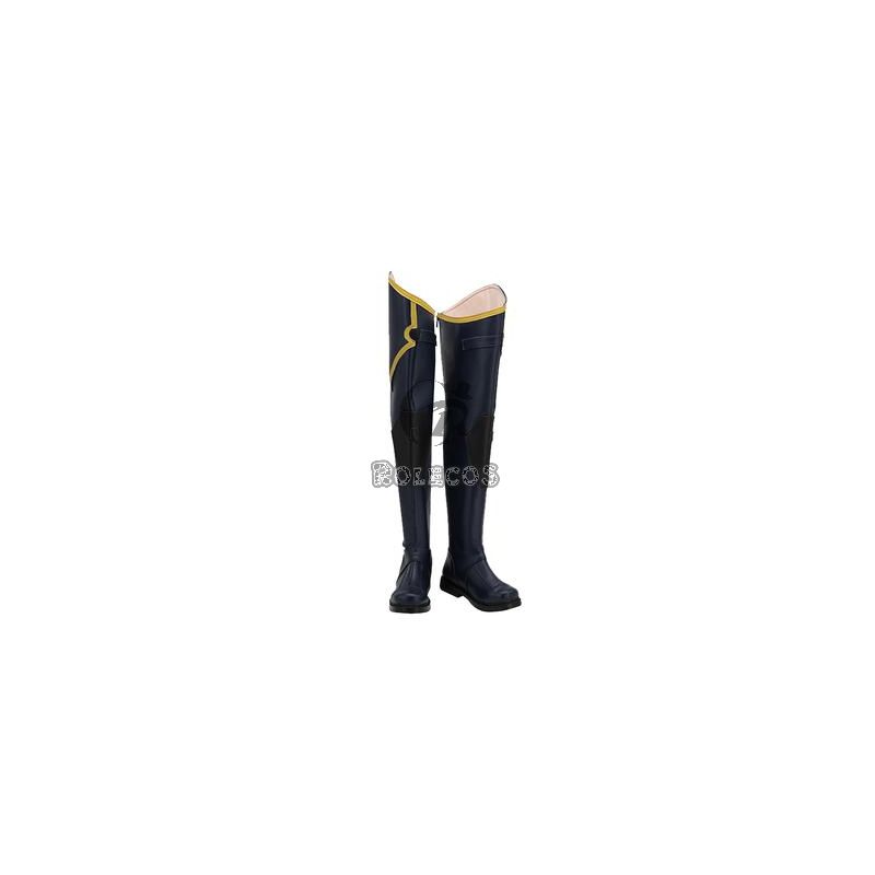 Valorant Viper Deep Blue Shoes Cosplay Boots
