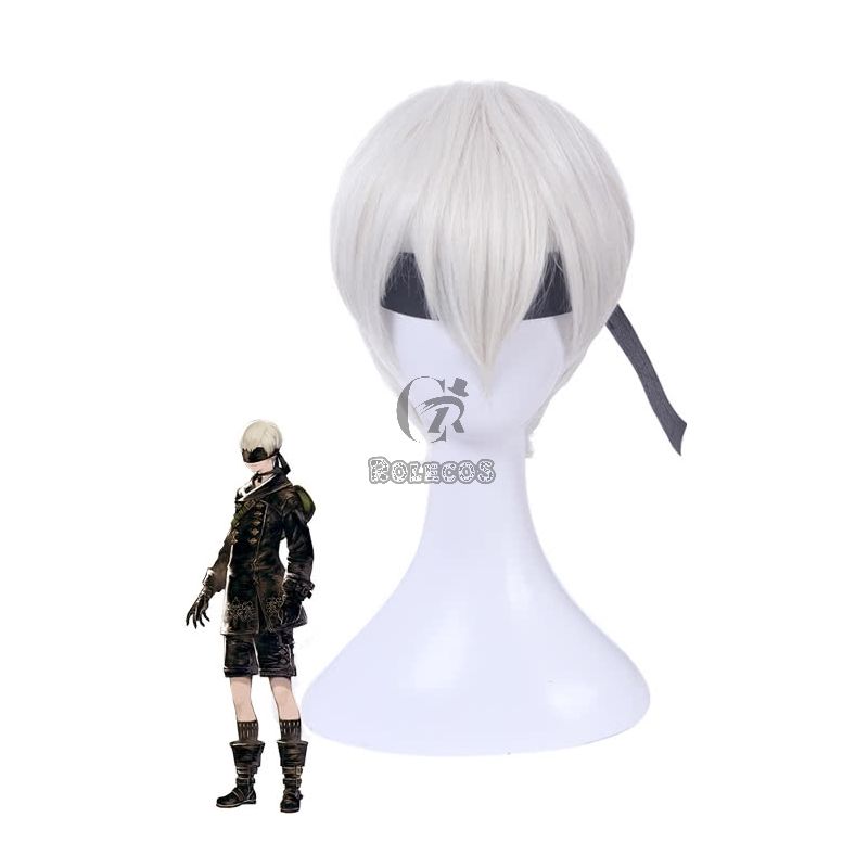 Video game Nier mechanical Era Game YoRHa No.9 Type S Cosplay Wigs