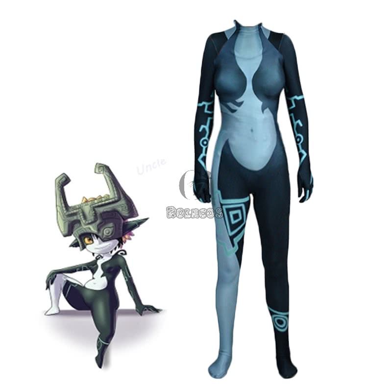 Video Game TLOZ  Midna（Briella Hellscythe）Tights Cosplay Costume