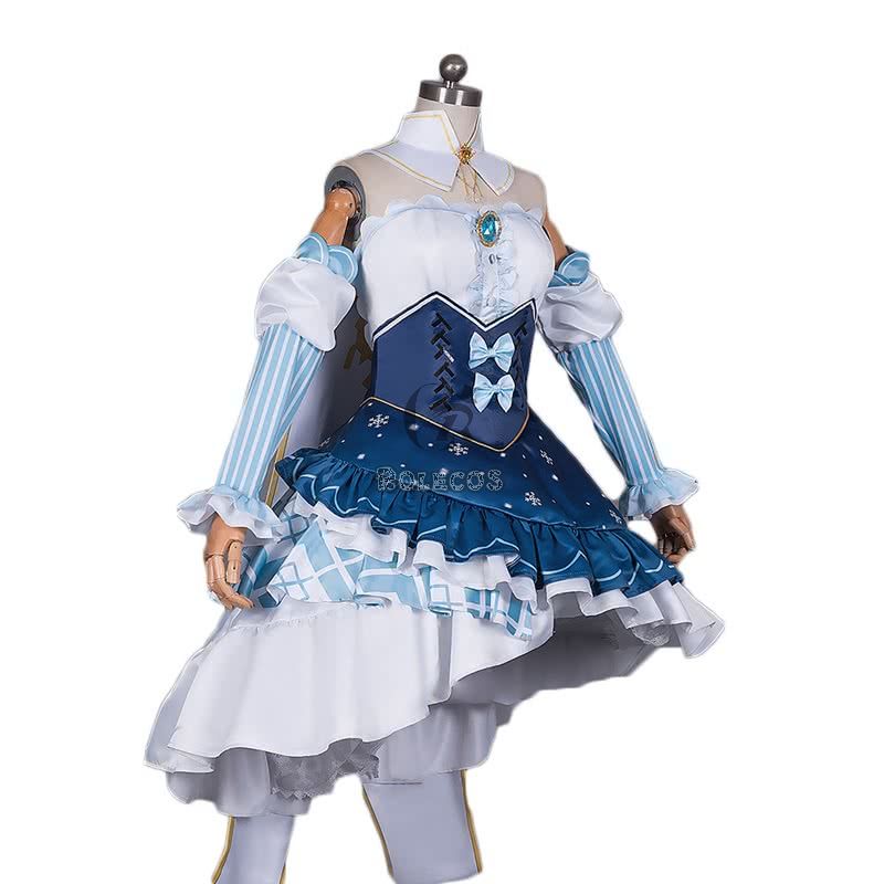 Vocaloid 2019 Hatsune Miku Star and Snow Princess Cosplay Costumes