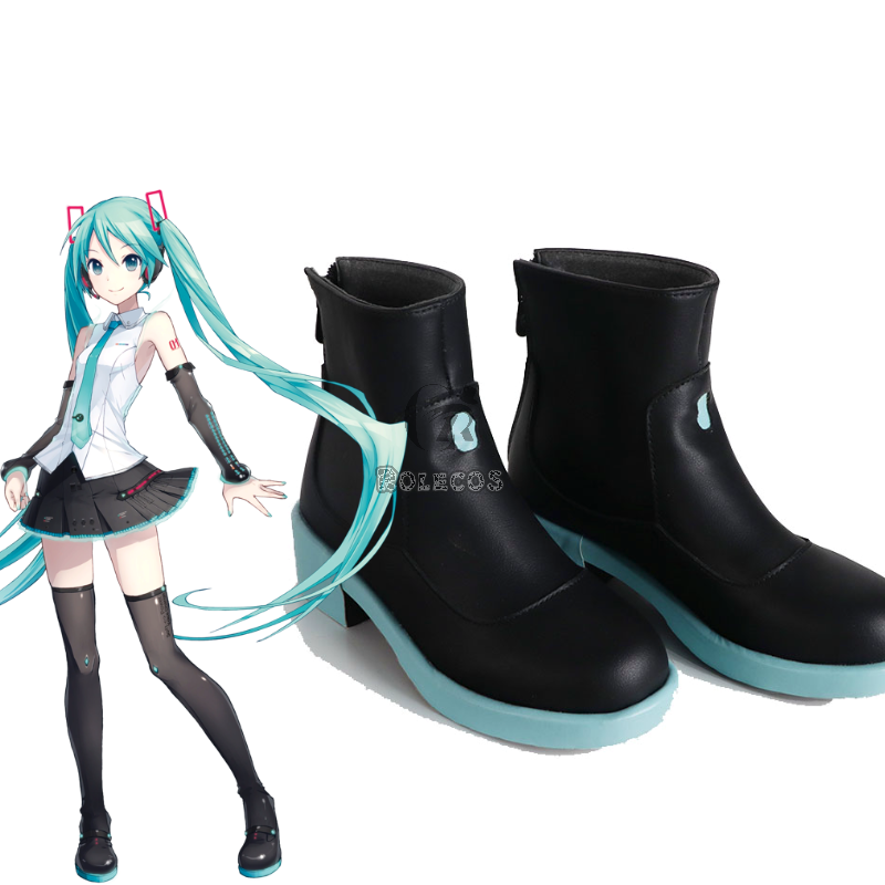 Vocaloid Hatsune Miku Cosplay Shoes
