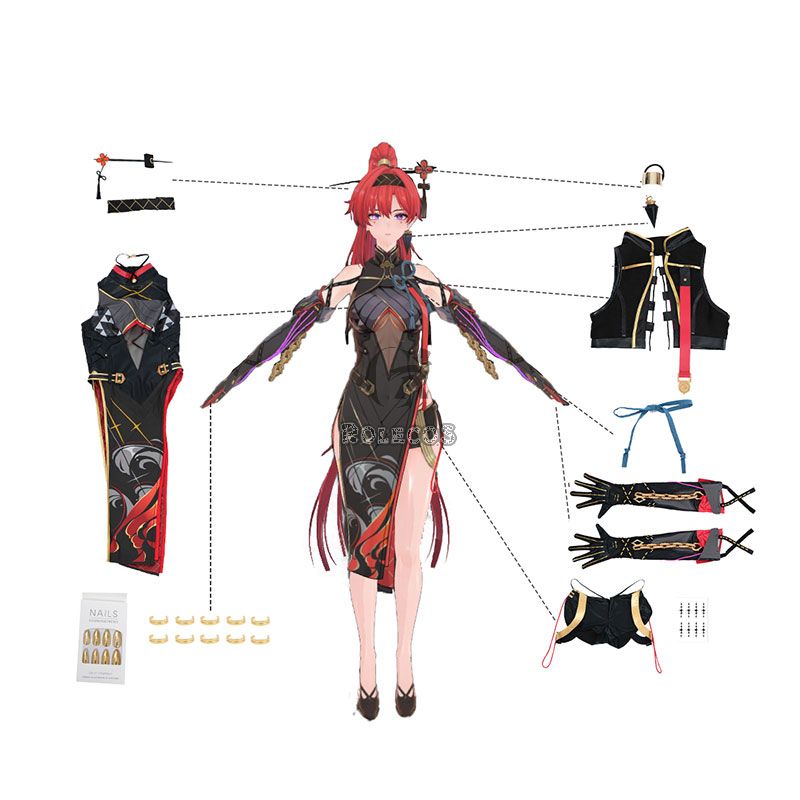 Wuthering Waves Yinlin Cosplay Costume