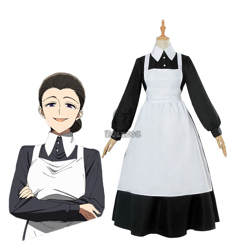 Yakusoku no Neverland Isabella Nun Dress Cosplay Costume